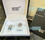 Replica Mont blanc Floating Stars Cufflinks Silver Starwalker Cufflink